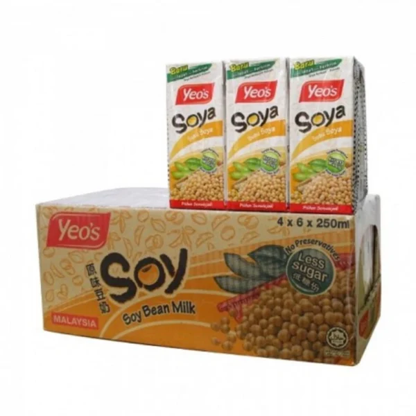 Yeo's Soya Bean Drink – 24 x 250ml
