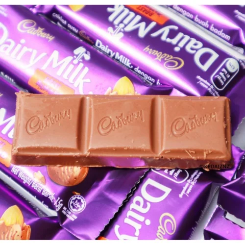 Cadbury Dairy Milk Roast Almond Chocolate Bar (15g)