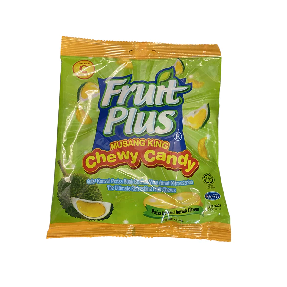 Fruit Plus Chewy Candy – Assorted Flavours (120g)