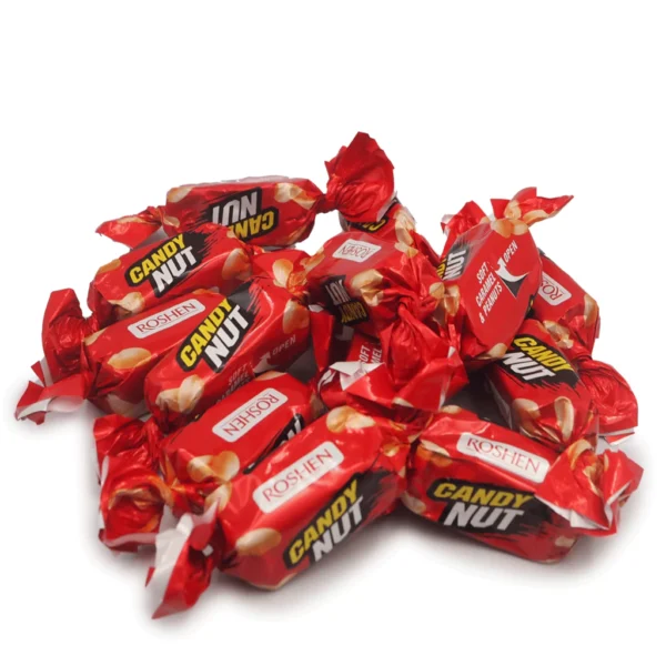 Nut Soft Caramel Candy with Peanuts (500g)