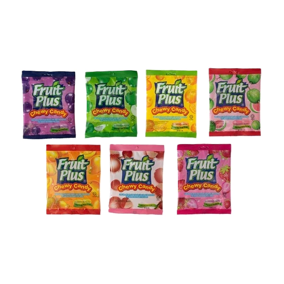 Fruit Plus Chewy Candy – Assorted Flavours (120g)