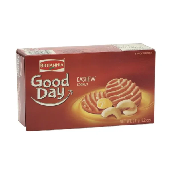 Britannia Good Day Cashew Nut Cookies (231g)