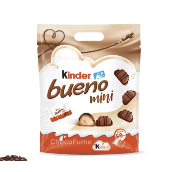 Kinder Bueno Minis – Milk Chocolate & Hazelnut (68pcs)